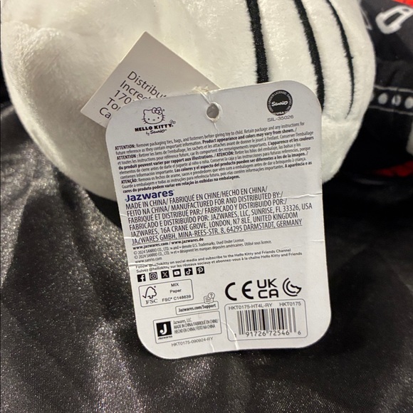 Hello kitty plush (emo) - Picture 4 of 4